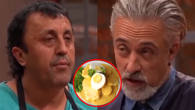 Chef chileno cocina papa a la huancaína, pero es criticado sin piedad por el jurado: '¿Una hora para esto?'