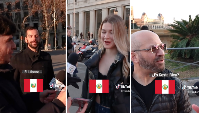 Extranjeros confunden la bandera peruana con la de Líbano, Costa Rica y Chile: 'Nadie nos conoce' | VIDEO