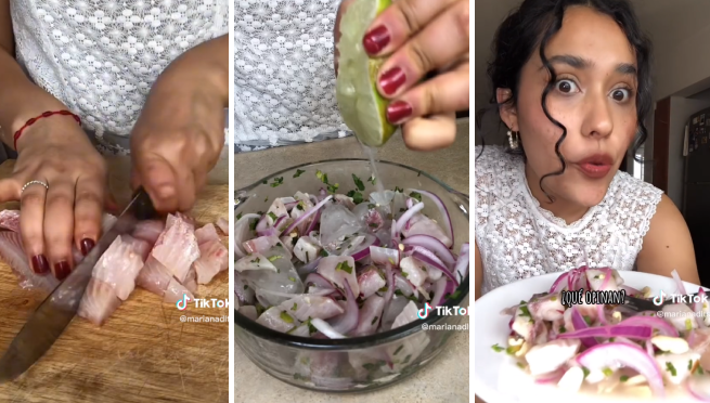 Mexicana presume saber preparar ceviche y peruanos la trolean: '¿Maní en el platillo? No sabe lo que hace' | VIDEO