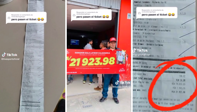 Peruano apostó 50 soles en más de 30 partidos y ahora cobrará una millonaria suma: