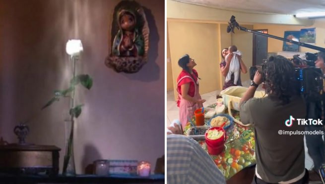 ¡Misterio resuelto! Descubren cómo se graba el viento de 'La Rosa de Guadalupe' | VIDEO