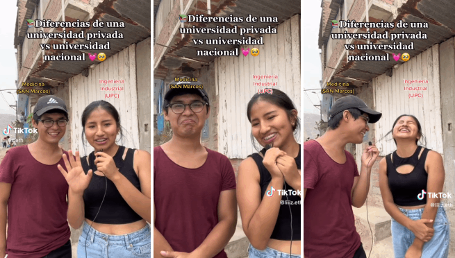 Universitarios se vuelven virales por revelar las diferencias entre la UPC y San Marcos | VIDEO