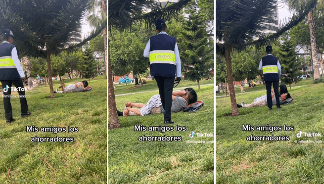 Jóvenes no miden la pasión y serenazgo los bota del parque: 