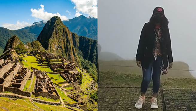 Visita Machu Picchu por primera vez, pero neblina lo arruina todo: