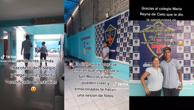 Era el más “palomilla” de su colegio, ingresó a San Marcos y sus profesores no lo pueden creer