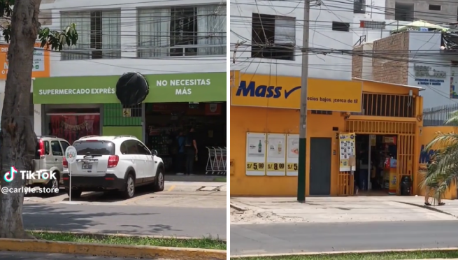 Abre una tienda al costado de Mass y su ingenioso nombre es viral: “No necesitas más”