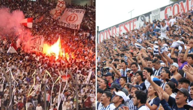 ¡Una locura! Universitario llevó más del doble de hinchas que Alianza Lima y lidera el ranking de asistencia