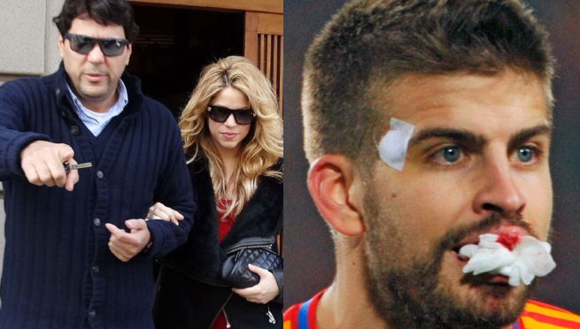 Hermano de Shakira se agarró a golpes con Piqué para defenderla