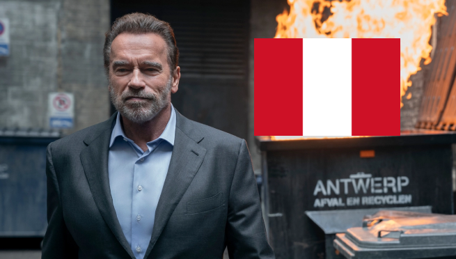 Arnold Schwarzenegger agradeció al Perú por el éxito de su serie “Fubar”