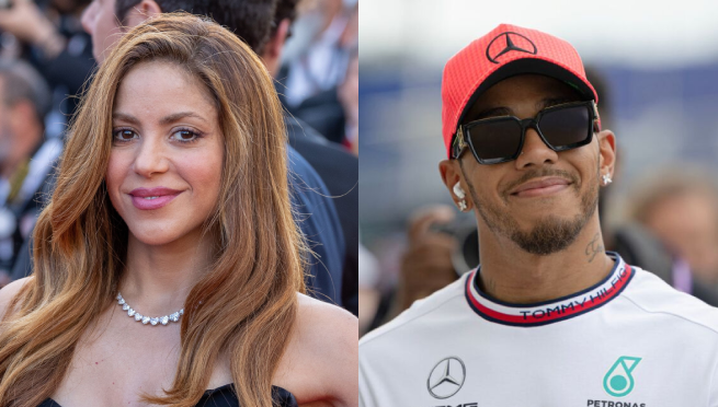 Confirman el romance entre Shakira y Lewis Hamilton: “Están en la etapa de conocerse”