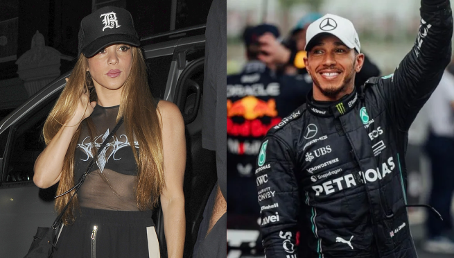 Shakira y Lewis Hamilton pasaron la noche juntos en Londres