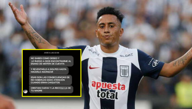 Esposa de Christian Cueva denuncia amenazas contra el jugador: 