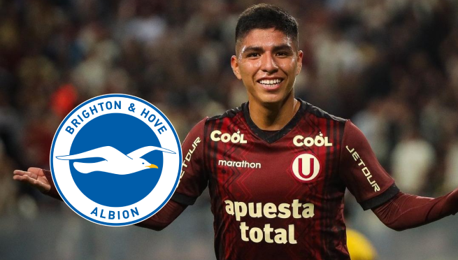 ¿Rumbo a Europa? Piero Quispe es seguido por el Brighton de la Premier League