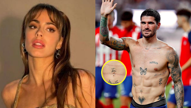 ¿Qué hará Rodrigo de Paul con el tatuaje que le dedicó a Tini Stoessel tras su ruptura?