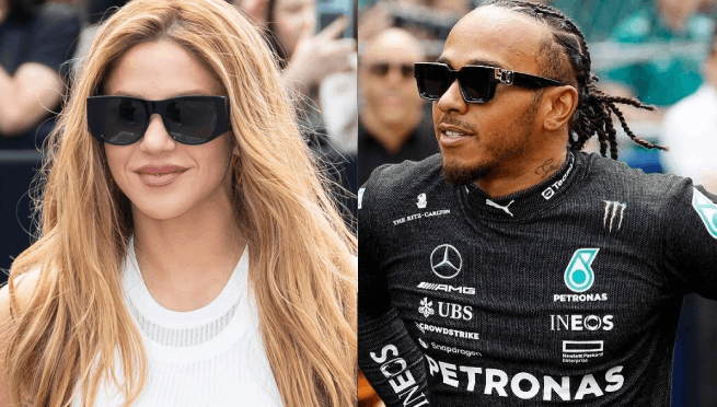 Aseguran que Shakira y Lewis Hamilton tienen una relación abierta: 
