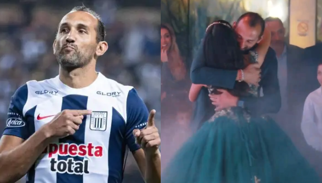 Hernán Barcos no jugó con Alianza Lima por asistir al quinceañero de su hija