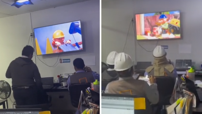 Ingenieros se capacitan con videos de 'Bob, el constructor': “Vamos muchachos, sí podemos”