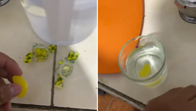 ¡Un genio! Peruano utiliza caramelos de limón para hacer limonada por alza de precios