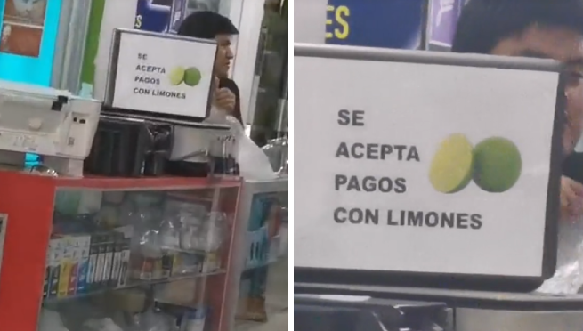 “Solo pasa en Perú”: Comerciante acepta limones como nuevo medio de pago