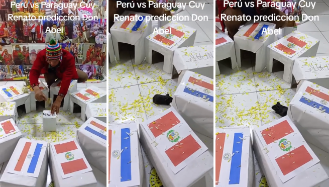 Cuy Renato lanza predicción del Perú vs. Paraguay y usuarios reaccionan: “Si no acierta, a la olla”
