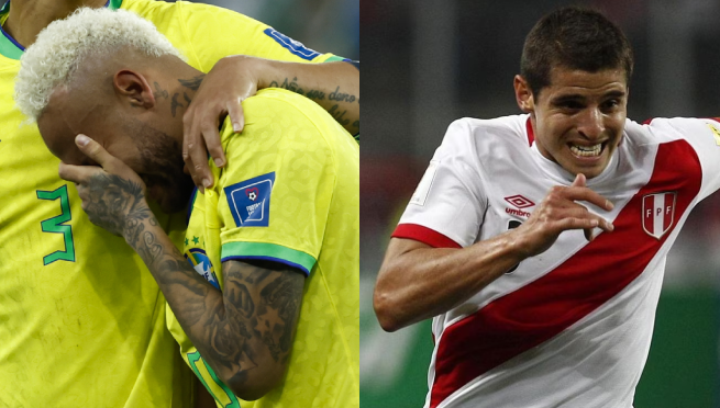 ¡Lo sufre Brasil! Aldo Corzo será titular con Perú para anular a Neymar