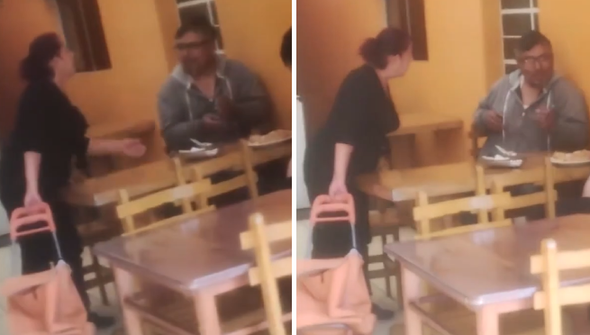 Padre e hijo van a pollería para no comer lentejas, pero son atrapados: