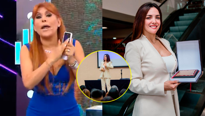 Rosángela Espinoza dicta conferencia de marketing y Magaly la humilla: 