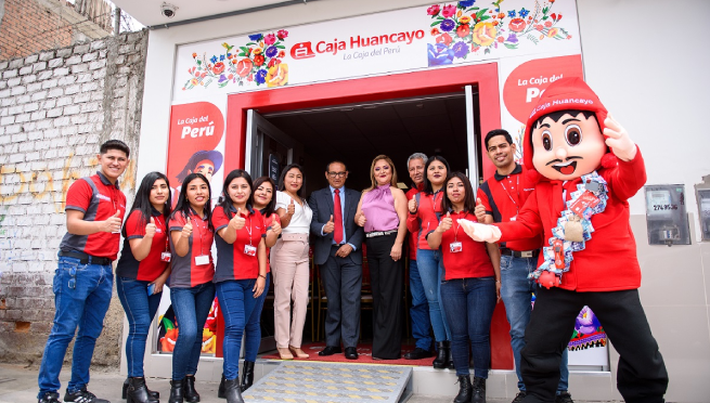 Caja Huancayo inaugura Agencia Canta - Callao