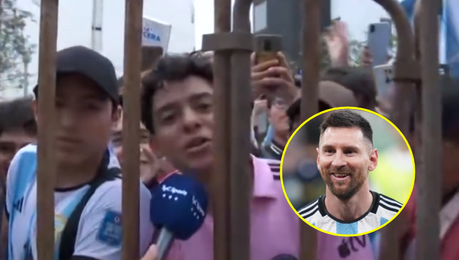 Hinchas peruanos desean que Perú pierda y alientan a Argentina: “Somos de Messi”