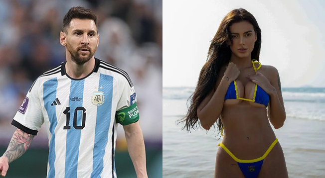 Modelo de OnlyFans confiesa que tuvo un romance con Messi y muestra chats