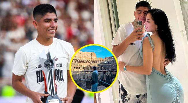 Piero Quispe vive unas vacaciones de lujo con su novia en Europa: mira las fotos