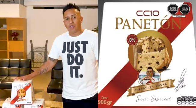 ¡Nueva faceta! Christian Cueva anuncia la venta de sus propios panetones CC10 para esta Navidad