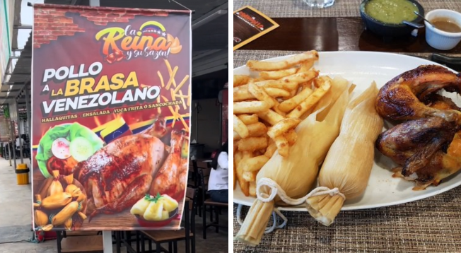 Restaurante es viral por vender pollo a la brasa venezolano: ¿En qué se diferencia del peruano?