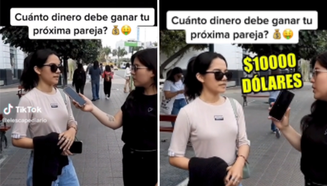 Joven asegura que su próxima pareja debería ganar 10 mil dólares al mes: 