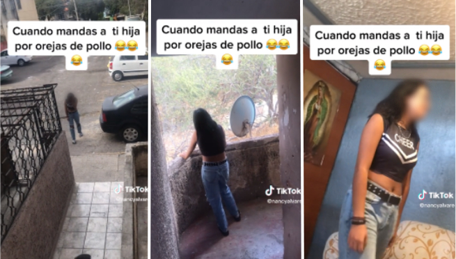 Señora trolea a su hija al mandarla a comprar ojeras de pollo: '¿Qué te dijeron?' | VIDEO