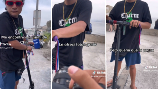 Joven le pidió unas fotos a la 'Chilindrina huachana' y se niega: 'Quería que le pague' | VIDEO