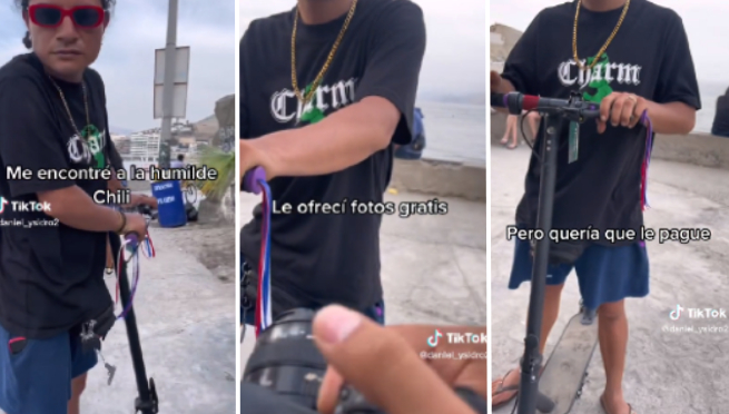Joven le pidió unas fotos a la 'Chilindrina huachana' y se niega: 'Quería que le pague' | VIDEO