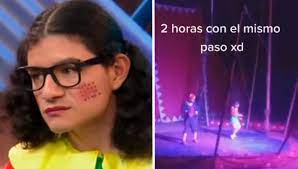 Chilindrina Huachana hace show en circo, pero asistente la trolea: 