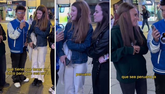 Jóvenes españolas afirman que los peruanos son los más hermosos: “Son muy guapos, tienen algo”