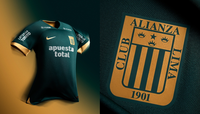 ¡Es verde! Alianza Lima presentó su camiseta alterna para la temporada 2024