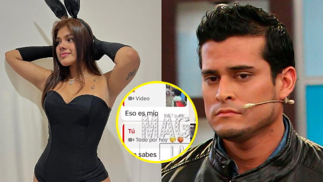 Christian Domínguez protagoniza nuevo ampay con joven chiclayana y ella muestra chats: “Soy tu marido”