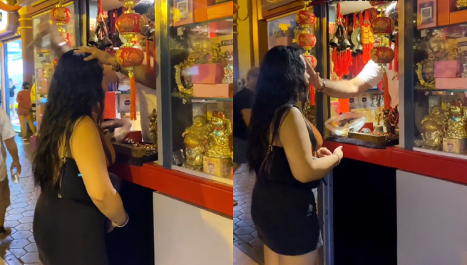 Peruana va al Barrio Chino para olvidar a su ex con una limpia: “Si no te olvido a las buenas, será a las malas”