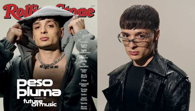 Peso Pluma es considerado el futuro de la música, según Rolling Stone