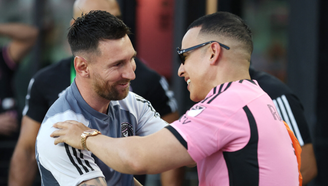 Daddy Yankee y Lionel Messi: así fue su épico encuentro en Miami