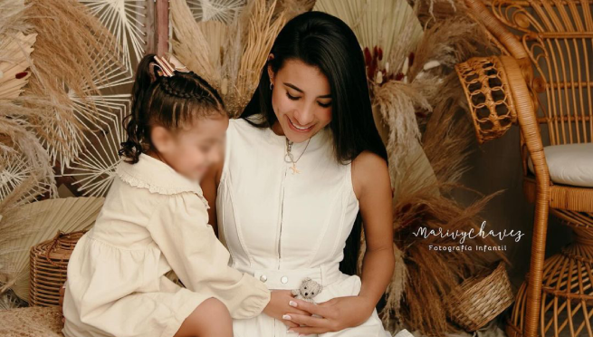 Samahara Lobatón compartió su primera foto embarazada: “Mi curita en el corazón”