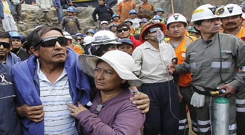 Mineros atrapados en Ica fueron rescatados