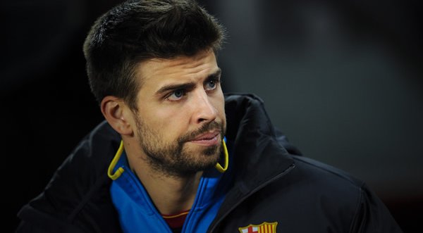 Gerard Piqué, el gran ausente ante Chelsea y Real Madrid