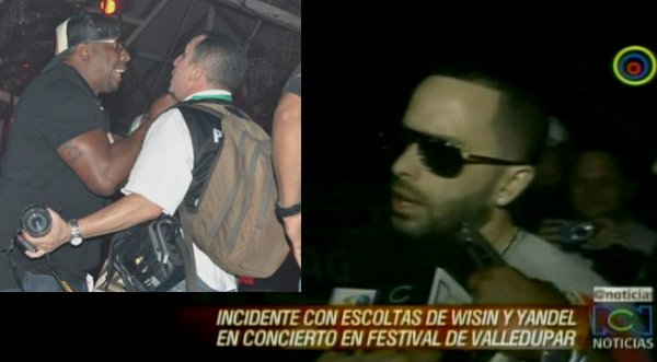 Incidente en concierto de Wisin y Yandel