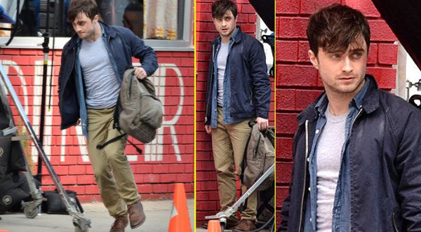 Daniel Radcliffe con el ojo morado