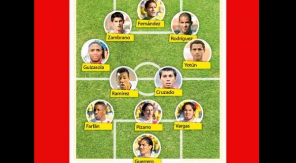 Conoce el once de Perú ante Venezuela